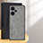 Soft Luxury Leather Snap On Case Cover S01 for Xiaomi Redmi Note 13 Pro+ Plus 5G Gray