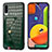 Soft Luxury Leather Snap On Case Cover S01D for Samsung Galaxy A50 Green