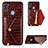 Soft Luxury Leather Snap On Case Cover S01D for Samsung Galaxy M11