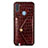 Soft Luxury Leather Snap On Case Cover S01D for Samsung Galaxy M11