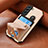 Soft Luxury Leather Snap On Case Cover S01D for Samsung Galaxy S21 FE 5G