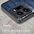 Soft Luxury Leather Snap On Case Cover S01D for Vivo Y35 4G