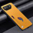 Soft Luxury Leather Snap On Case Cover S02 for Asus ROG Phone 7 Yellow