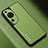 Soft Luxury Leather Snap On Case Cover S02 for Huawei P60 Art Green