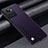 Soft Luxury Leather Snap On Case Cover S02 for OnePlus Ace 5G Purple