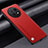 Soft Luxury Leather Snap On Case Cover S02 for Oppo A2 Pro 5G Red