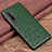 Soft Luxury Leather Snap On Case Cover S02 for Oppo Find X2 Pro Green