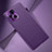 Soft Luxury Leather Snap On Case Cover S02 for Oppo Find X3 Pro 5G Purple