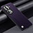 Soft Luxury Leather Snap On Case Cover S02 for Oppo Reno11 Pro 5G Purple