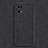 Soft Luxury Leather Snap On Case Cover S02 for Oppo Reno7 Pro 5G Black