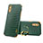 Soft Luxury Leather Snap On Case Cover S02 for Samsung Galaxy M02