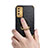 Soft Luxury Leather Snap On Case Cover S02 for Samsung Galaxy M02s