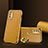 Soft Luxury Leather Snap On Case Cover S02 for Samsung Galaxy M02s Yellow