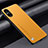 Soft Luxury Leather Snap On Case Cover S02 for Sony Xperia 5 V Yellow