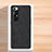 Soft Luxury Leather Snap On Case Cover S02 for Xiaomi Mi 10S 5G Black