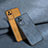 Soft Luxury Leather Snap On Case Cover S02 for Xiaomi Poco F4 5G