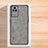 Soft Luxury Leather Snap On Case Cover S02 for Xiaomi Poco F4 5G Gray