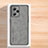 Soft Luxury Leather Snap On Case Cover S02 for Xiaomi Poco X5 5G Gray