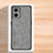 Soft Luxury Leather Snap On Case Cover S02 for Xiaomi Redmi 10 5G Gray