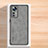 Soft Luxury Leather Snap On Case Cover S02 for Xiaomi Redmi K50 Ultra 5G Gray