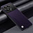 Soft Luxury Leather Snap On Case Cover S02 for Xiaomi Redmi K70 5G Purple