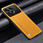 Soft Luxury Leather Snap On Case Cover S02 for Xiaomi Redmi K70 5G Yellow