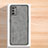 Soft Luxury Leather Snap On Case Cover S02 for Xiaomi Redmi Note 10T 5G Gray