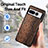 Soft Luxury Leather Snap On Case Cover S02D for Google Pixel 7 Pro 5G