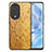 Soft Luxury Leather Snap On Case Cover S02D for Huawei Honor 80 5G