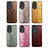 Soft Luxury Leather Snap On Case Cover S02D for Huawei Honor 80 5G