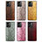 Soft Luxury Leather Snap On Case Cover S02D for Huawei Honor 80 SE 5G