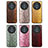 Soft Luxury Leather Snap On Case Cover S02D for Huawei Honor Magic5 5G