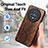 Soft Luxury Leather Snap On Case Cover S02D for Huawei Honor Magic5 5G