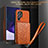 Soft Luxury Leather Snap On Case Cover S02D for Samsung Galaxy S21 Ultra 5G