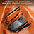 Soft Luxury Leather Snap On Case Cover S02D for Samsung Galaxy S21 Ultra 5G