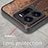 Soft Luxury Leather Snap On Case Cover S02D for Vivo Y35 4G