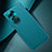 Soft Luxury Leather Snap On Case Cover S03 for Huawei Nova 8 Pro 5G Cyan