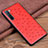 Soft Luxury Leather Snap On Case Cover S03 for Oppo F15 Red