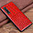 Soft Luxury Leather Snap On Case Cover S03 for Oppo Find X2 Pro Red