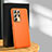 Soft Luxury Leather Snap On Case Cover S03 for Samsung Galaxy S24 Ultra 5G Orange