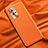 Soft Luxury Leather Snap On Case Cover S03 for Vivo iQOO 8 5G Orange