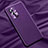 Soft Luxury Leather Snap On Case Cover S03 for Vivo iQOO 8 Pro 5G Purple