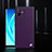 Soft Luxury Leather Snap On Case Cover S03 for Vivo T2x 5G Purple