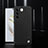 Soft Luxury Leather Snap On Case Cover S03 for Vivo V27 Pro 5G Black