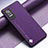 Soft Luxury Leather Snap On Case Cover S03 for Xiaomi Civi 1S 5G Purple