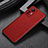 Soft Luxury Leather Snap On Case Cover S03 for Xiaomi Mi 12S 5G Red