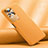 Soft Luxury Leather Snap On Case Cover S03 for Xiaomi Redmi K40S 5G Orange