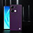 Soft Luxury Leather Snap On Case Cover S04 for Oppo Reno9 Pro+ Plus 5G Purple