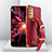 Soft Luxury Leather Snap On Case Cover S04 for Samsung Galaxy A02s Red