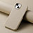 Soft Luxury Leather Snap On Case Cover S04D for Apple iPhone 14 Plus